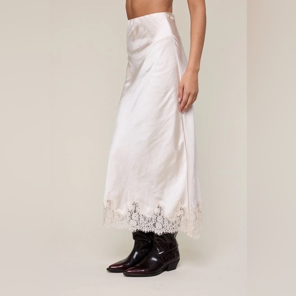 Lace hem Slip skirt - Picture 5 of 6